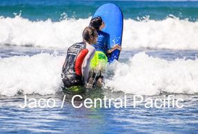 Surfing Jaco Beach